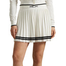 RLX Ralph Lauren Women's Pleated Knit Golf Skirt - White Splash/Polo Black