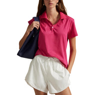 RLX Ralph Lauren Women's Tour Performance Golf Shirt - Currant