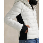 RLX Ralph Lauren Women's Convertible Quilted Jacket - Ceramic White/Polo Black