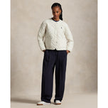 RLX Ralph Lauren Women's Quilted Jacket - Cream Multi