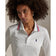 RLX Ralph Lauren Women's Tour Pique Long Sleeve Polo Shirt - Ceramic White/Currant