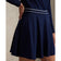 RLX Ralph Lauren Women's Active Cable Knit A-Line Golf Skort - Refined Navy/Ceramic White Multi