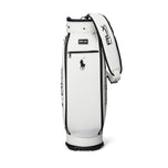 RLX Ralph Lauren Embroidered Logo Cart Golf Bag - White Multi