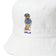RLX Ralph Lauren Polo Bear Golf Bucket Hat - Ceramic White