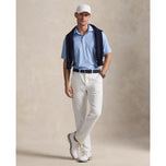 RLX Ralph Lauren Printed Lightweight Airflow Golf Polo Shirt - Office Blue Divot Dot