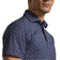 RLX Ralph Lauren Printed Lightweight Airflow Golf Polo Shirt - Refined Navy Links Deco