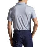 RLX Ralph Lauren Printed Lightweight Airflow Golf Polo Shirt - Fall Blue Beekman Deco