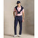 RLX Ralph Lauren Printed Lightweight Airflow Golf Polo Shirt - Carmel Pink Magnolia Diamond