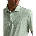 RLX Ralph Lauren Printed Lightweight Airflow Golf Polo Shirt - Outback Green Savannah Vine