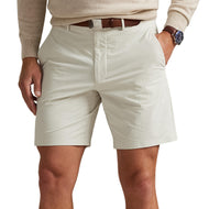 RLX Ralph Lauren Tailored Fit Stretch Performance Golf Shorts - Stone Pebble