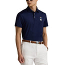 RLX Ralph Lauren Tailored Fit Polo Bear Pique Golf Polo Shirt - Refined Navy