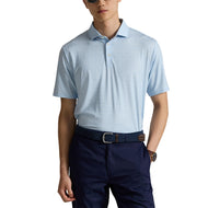 RLX Ralph Lauren Classic Fit Printed Airflow Golf Polo Shirt - Office Blue Wedge Floral