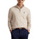 RLX Ralph Lauren Cotton Blend 1/4 Zip Golf Pullover - Ecru Tan Heather