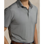RLX Ralph Lauren Tailored Fit Lightweight Airflow Golf Polo Shirt - Peak Grey