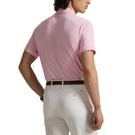 RLX Ralph Lauren Tailored Fit Lightweight Airflow Golf Polo Shirt - Carmel Pink