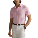 RLX Ralph Lauren Tailored Fit Lightweight Airflow Golf Polo Shirt - Carmel Pink