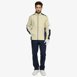 Galvin Green Arlo Waterproof Golf Jacket - Sand/Navy/White