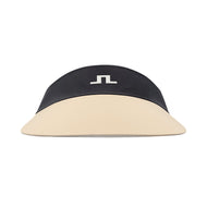 J.Lindeberg Women's Ada Wide Golf Visor - Black