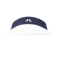 J.Lindeberg Women's Ada Wide Golf Visor - JL Navy
