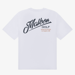 Malbon Bermuda Maxwell Golf Tee - White