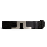 J.Lindeberg Berry Elastic Golf Belt - Black