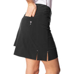 Golftini Women's Be An Athlete 17" Golf Skort - Black