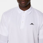 J.Lindeberg Bridge Golf Polo Shirt - White