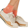 Malbon Women's Capri Ankle Socks - Coral Haze