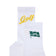 J.Lindeberg Carden Tour Golf Sock - White