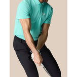 Castore Club Classic Polo Golf Shirt - Light Aqua