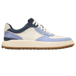 Cole Haan GrandPrø Crossover Waterproof Wide Golf Shoes - Ivory/Navy