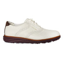 Cole Haan Women's ØriginalGrand Saddle Golf Shoes - Ivory/Fondue Fudge/Bloodstone