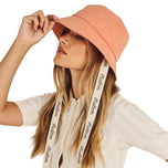 Malbon Women's Dena Bucket Hat - Coral Haze