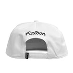 Malbon M Golf Snapback Cap - White