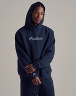 Malbon Fesque Golf Hoodie - Navy