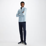 G/Fore Luxe Quarter Zip Golf Mid-Layer - Drizzle