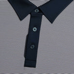G/Fore Feeder Stripe Fine Tech Jersey Golf Polo Shirt - Twilight