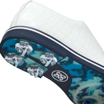 G/Fore G/Lock Croc-Embossed Gallivanter Golf Shoes - Snow