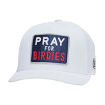 G/Fore Pray For Birdies Golf Snapback Cap - Snow