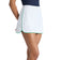 G/Fore Women's 3D Tulip Hem Pique 15" Golf Skort - Snow