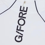 G/Fore Women's Silky Tech Nylon 1/4 Zip Golf Pullover - Snow