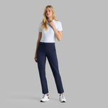 G/Fore Women's Double Knit Stretch Cigarette Leg Golf Pants - Twilight