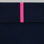 G/Fore Women's Ribbed Tech Nylon Golf Polo Shirt - Twilight