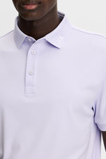 J.Lindeberg KV Golf Polo Shirt - Purple Heather