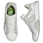 G/Fore Women's G.112 Leather Street Shoes - Snow/Nimbus