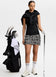 J.Lindeberg Women's Dena Sleeveless Golf Polo Shirt - Black