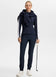 J.Lindeberg Women's Hertta Long Sleeve Golf Polo Shirt - JL Navy