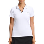 J.Lindeberg Women's Darcy Golf Polo Shirt - White