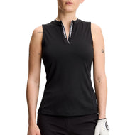 J.Lindeberg Women's Leya Sleeveless Golf Top - Black