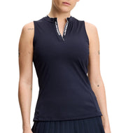 J.Lindeberg Women's Leya Sleeveless Golf Top - JL Navy